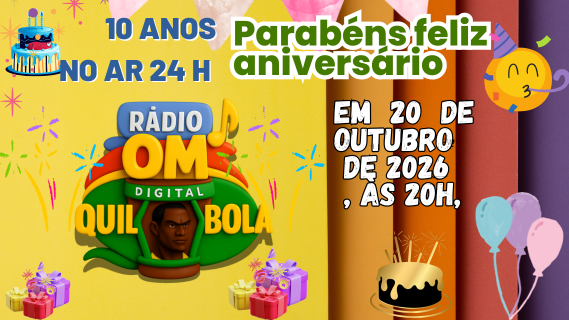 🎉 Aniversário de 10 anos da QUILOMBOLA DIGITAL 🎉